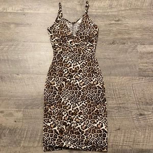 Animal Print Dress